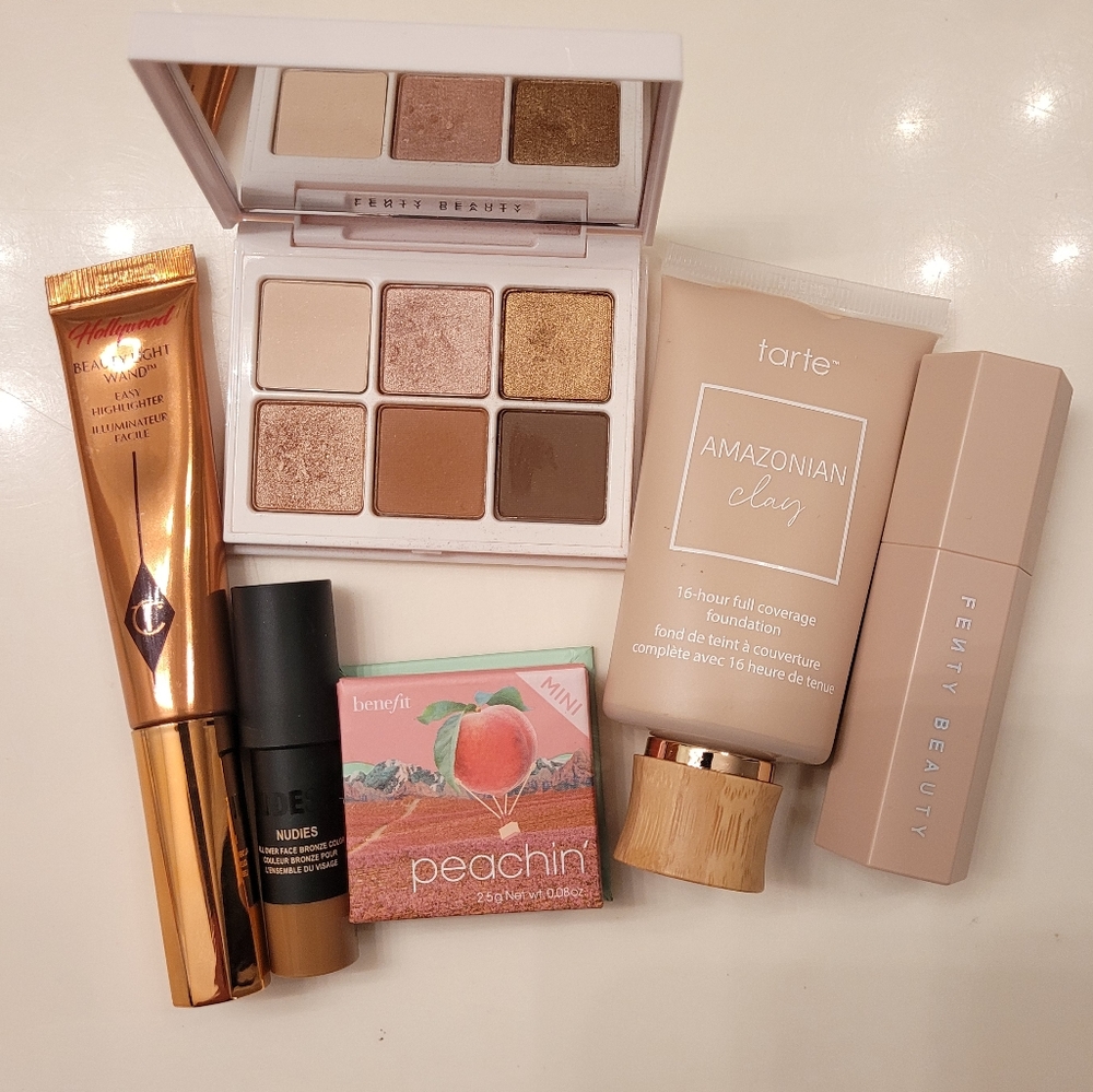 High End Makeup Lot, Fenty, Benefit, Tarte, CT, nudestix